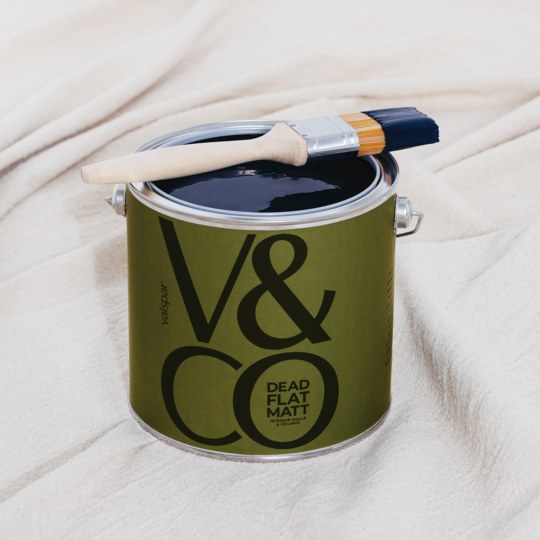 V&CO Paint Can Navy Blue