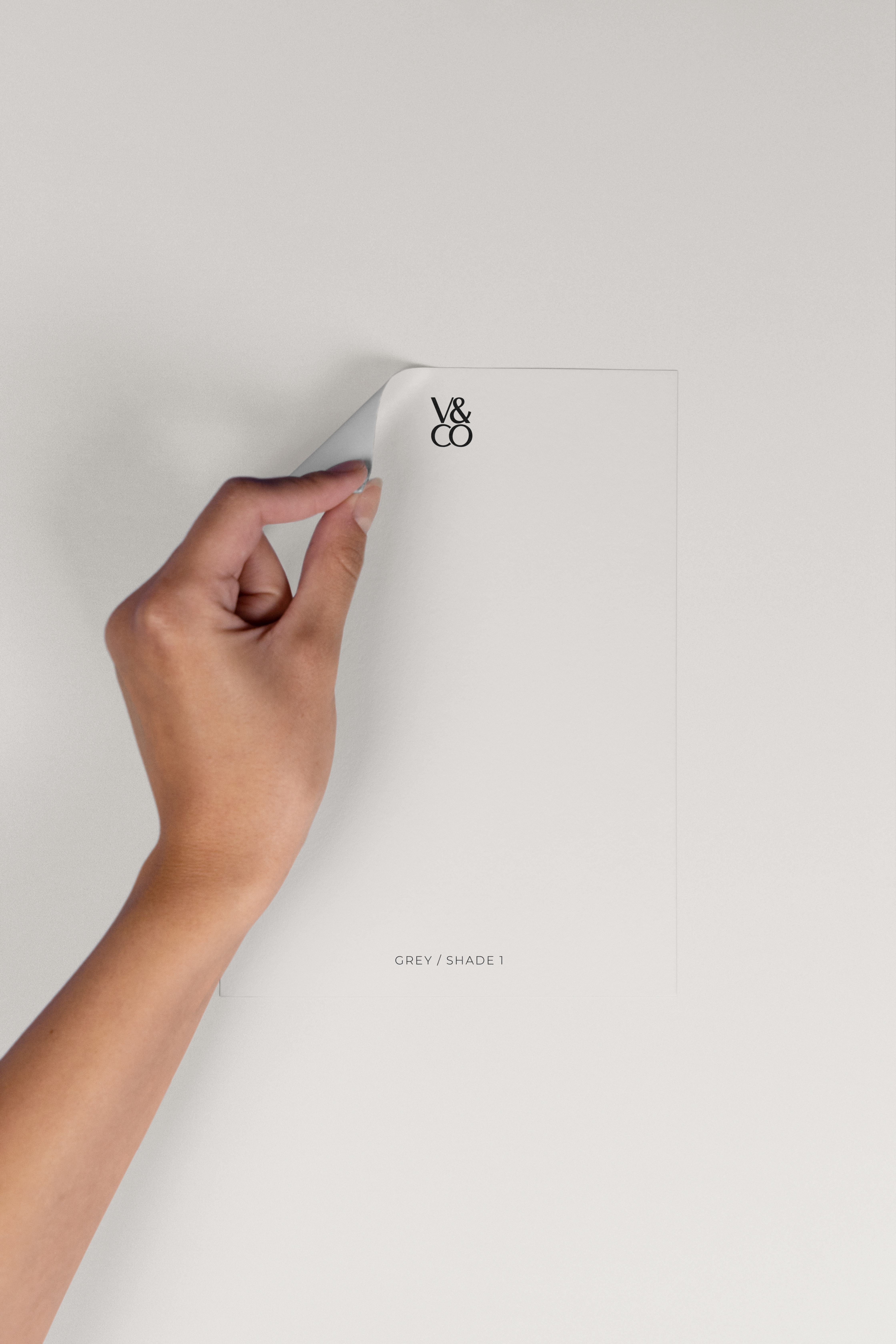 Peel & Stick Colour Samples